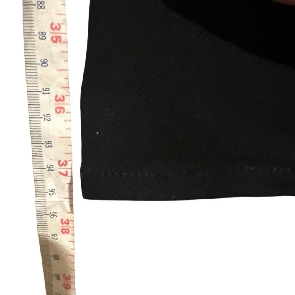 Arizona black denim like cotton blend jeans Juniors size 11 - Picture 6 of 8